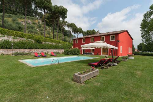 Villa Contessa, luxury villa in Lucca, sleeps 12